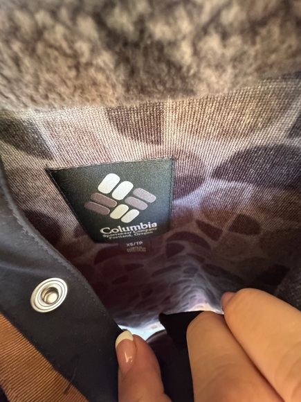 Columbia NWT Helvetia II Printed Crop Half Snap-Size XS - Picture 5 of 9